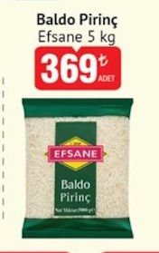 Efsane Baldo Pirinç 5 Kg