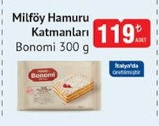 Milföy Hamuru Katmanları Bonomi 300G