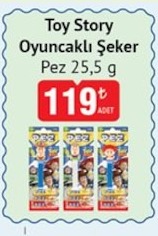 Toy Story Oyuncakli Şeker Pez 25.5G