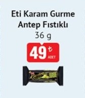 Eti Karam Gurme Antep Fıstıklı 36G