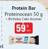 Protein Bar Proteinocean 50G Birthday Cake Aromalı