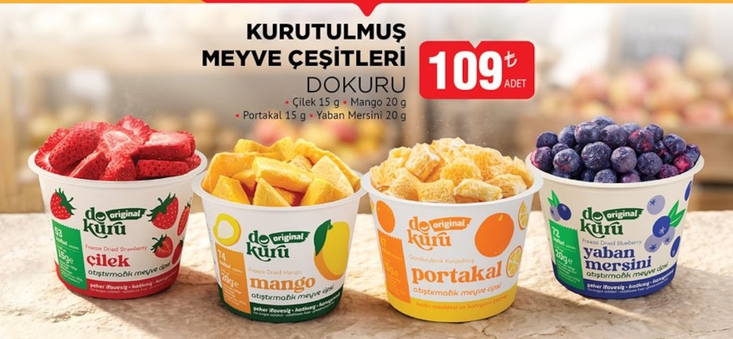 De Original Kuru Çilek 15 G
