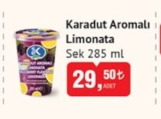 Sek Karadut Aromalı Limonata 285 Ml