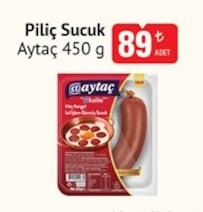 Aytaç Piliç Sucuk 450 G