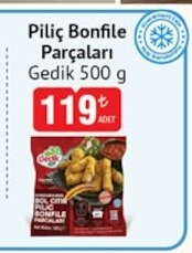 Gedik Piliç Bonfile Parçalari 500G
