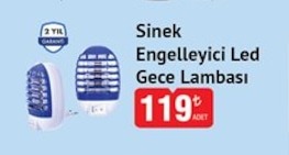 Sinek Engelleyci Led Gece Lambası