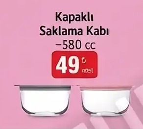 Kapakh Saklama Kabı - 580 Cc