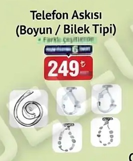 Telefon Askisi (Boyun / Bilek Tipi)