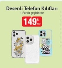 Desenli Telefon Kiliflari