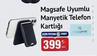 Magsafe Uyumlu Manyetik Telefon Kartlığı