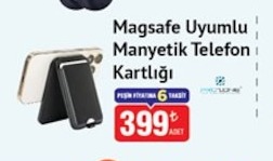 Magsafe Uyumlu Manyetik Telefon Kartlığı