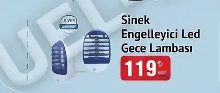 Sinek Engelleyici Led Gece Lambası