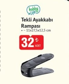 Hobby Life Tekli Ayakkabı Rampası 11X27,5X12,5 Cm