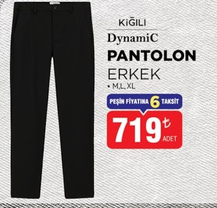 Kigili Dynamic Pantolon Erkek M,L,Xl