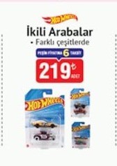 Hot Wheels İkili Arabalar Farklı Çeşitlerde 3 Adet