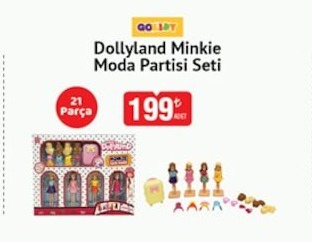 Goky Toy Doollyland Minkie Moda Partisi Seti 21 Parça