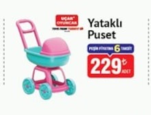Uçar Oyuncak Yataklı Puset