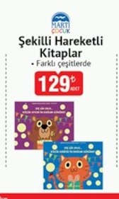 Martı Çocuk Şekilli Hareketli Kitaplar