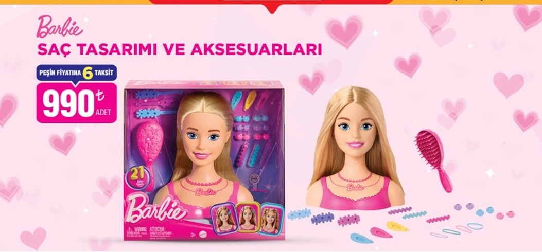 Barbie Saç Tasarimi Ve Aksesuarlari