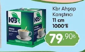 Kbr Ahşap Karıştırıcı 11 Cm 1000'Li