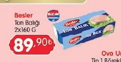 Besler Ton Balığı 2X160 G