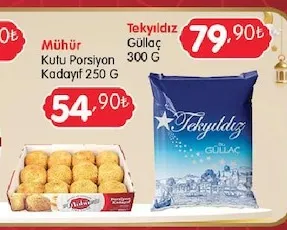 Tekyıldız Güllaç 300 G