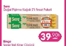Sera Doğal Pişirme Kağıdı 2'Li Fırsat Paketi