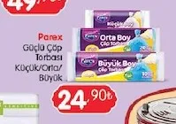 Parex Güçlü Çöp Torbası Küçük/Orta/Büyük