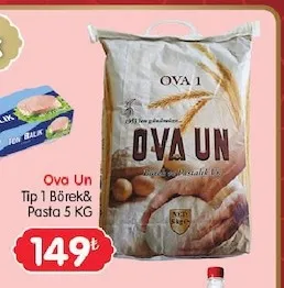 Ova Un Tip 1 Börek& Pasta 5 Kg