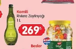 Komili Riviera Zeytinyağı 1 L