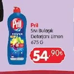 Pril Sıvı Bulaşık Deterjanı Limon 675 G