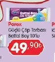 Parex Güçlü Çöp Torbası Battal Boy 10'Lu