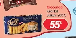 Gioconda Kedi Dili Bisküvi 200 G