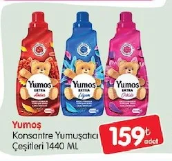 Yumoş Konsantre Yumuşatıcı Çeşitleri 1440 Ml