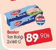 Besler Ton Balığı 2X160 G