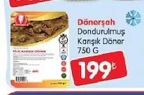 Dönerşah Dondurulmuş Karışık Döner 750 G