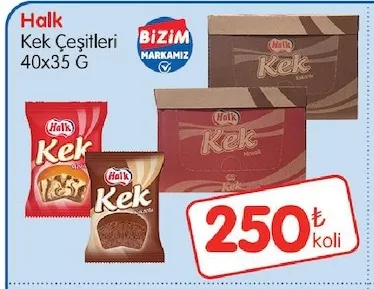 Halk Kek Çeşitleri 40X35 G