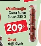 Müslümoğlu Dana Baton Sucuk 350 G