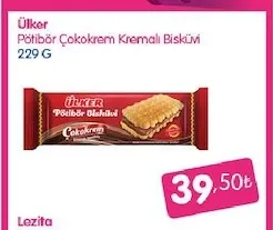 Ülker Pötibör Çokokrem Kremalı Bisküvi 229 G