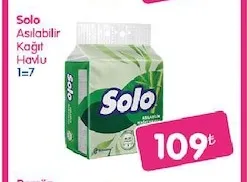 Solo Asılabilir Kağıt Havlu 1=7