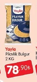 Yayla Pilavlık Bulgur 2 Kg