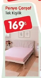 Penye Çarşaf Tek Kişilik