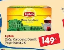 Lipton Doğu Karadeniz Demlik Poşet 100X3,2 G