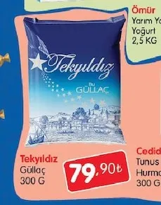 Tekyıldız Güllaç 300 G