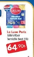 La Luxe Paris Mikrofiber Temizlik Bezi 3'Lü