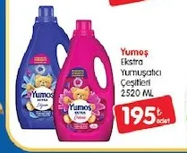 Yumoş Ekstra Yumuşatıcı Çeşitleri 2.520 Ml