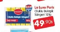 La Luxe Paris Oluklu Bulaşık Süngeri 10'Lu