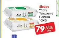 Sleepy Yüzey Temizleme Havlusu 100'Lü