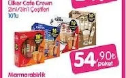 Ülker Cafe Crown 2In1/3In1 Çeşitleri 10'Lu