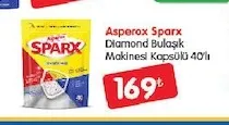 Asperox Sparx Diamond Bulaşık Makinesi Kapsülü 40'Lı